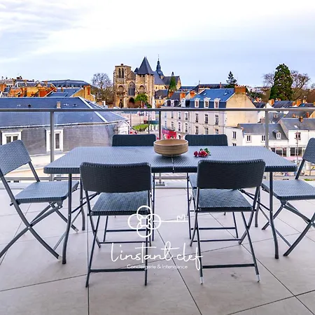 Ecrin Unique - Premium - Terrasse, Vue & Garage Le Mans
